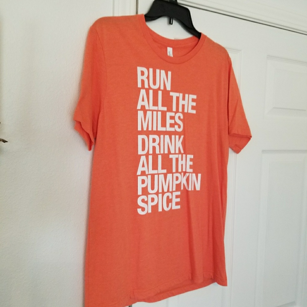 Run all the miles, drink all the pumpkin spice top